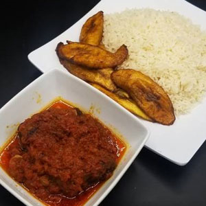 White Rice and Tomato Stew
